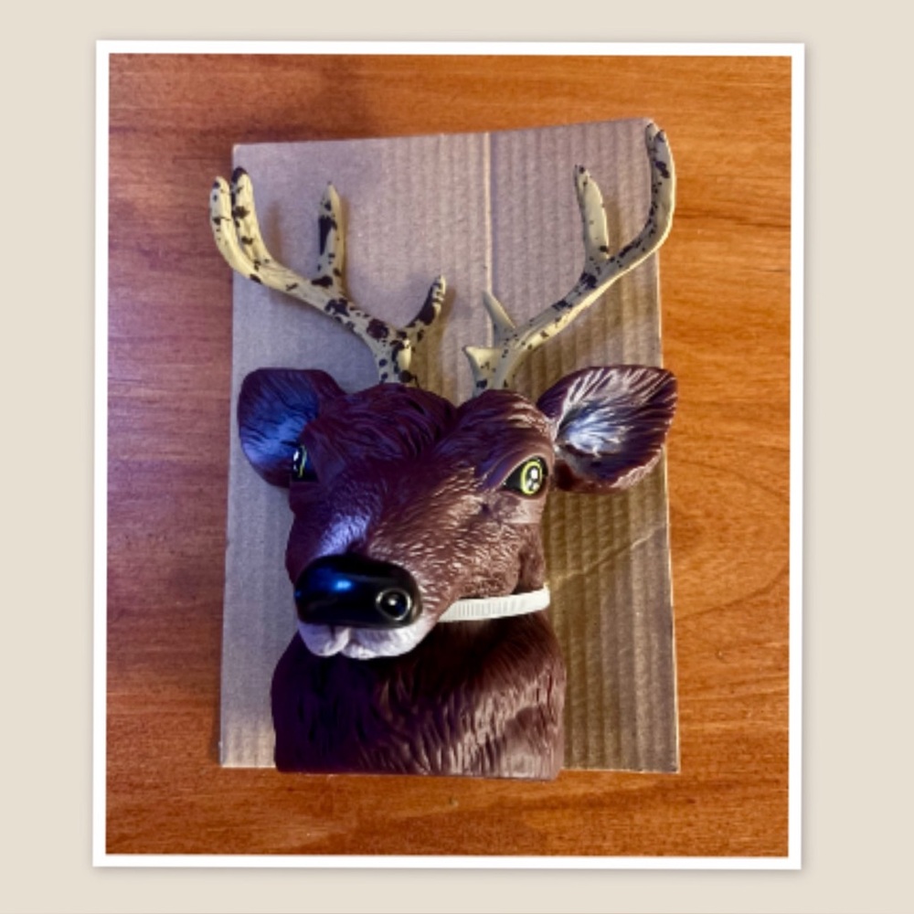 Deer Trailer Hitch Cover